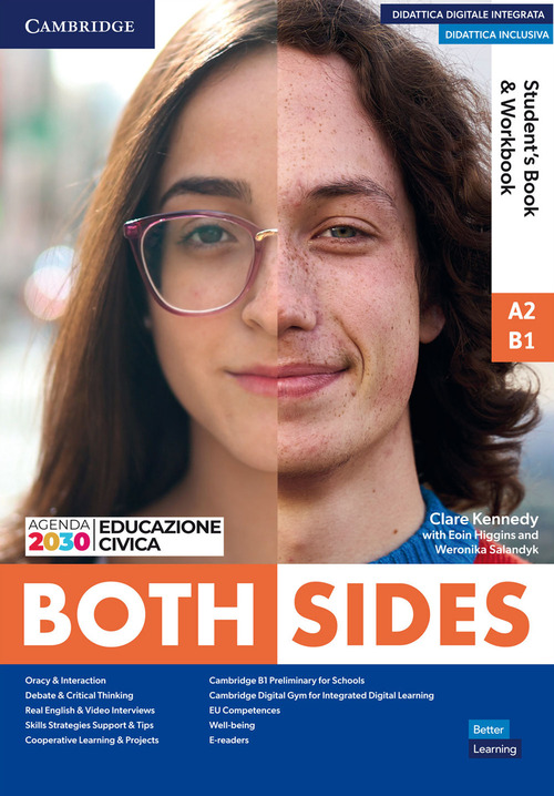 Both sides. Level 1 (A2/B1). Student's book and Workbook Combo. Per le Scuole superiori