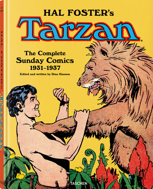 Tarzan, Sunday Comics, V1, Hal Foster. Ediz. inglese, francese e tedesca