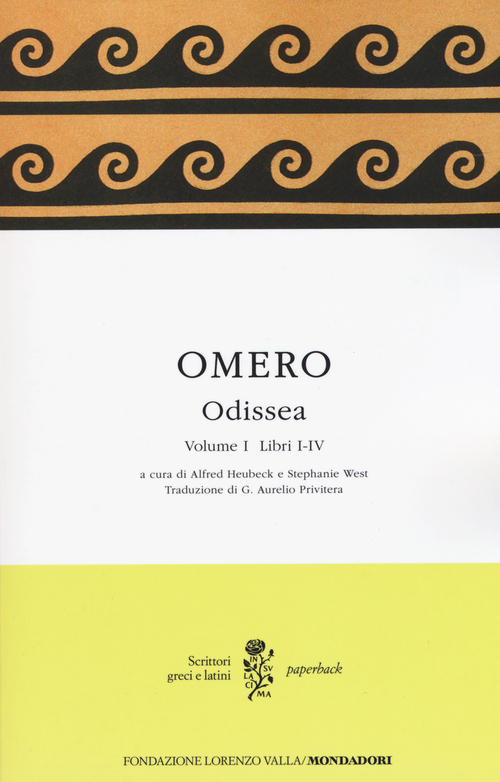 Odissea. Testo greco a fronte. Volume Vol. 1