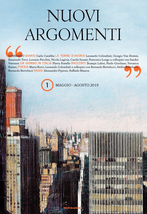 Nuovi argomenti. Volume 1