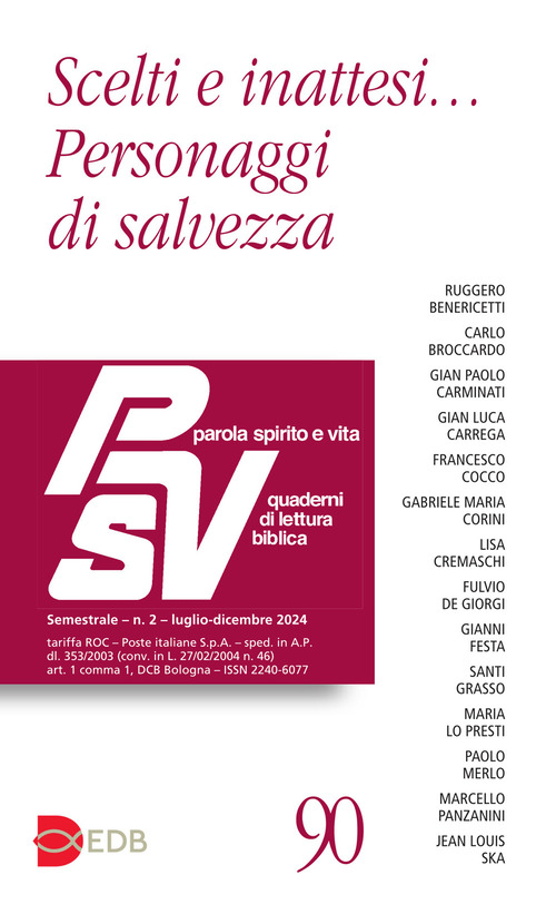 Parola spirito e vita. Quaderni di lettura biblica. Volume Vol. 2