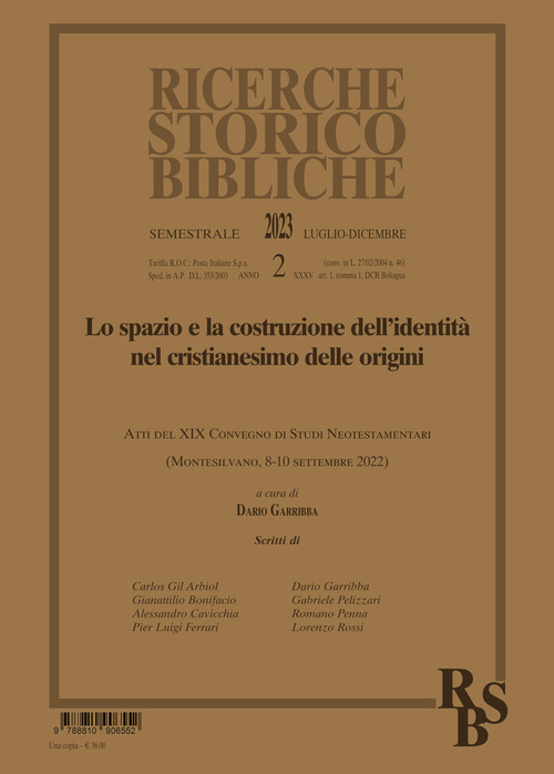Ricerche storico-bibliche. Volume Vol. 2