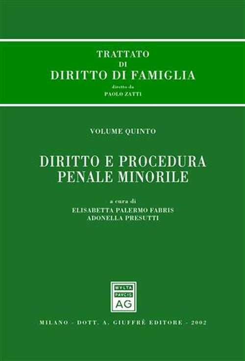 Trattato di diritto di famiglia. Volume Vol. 5