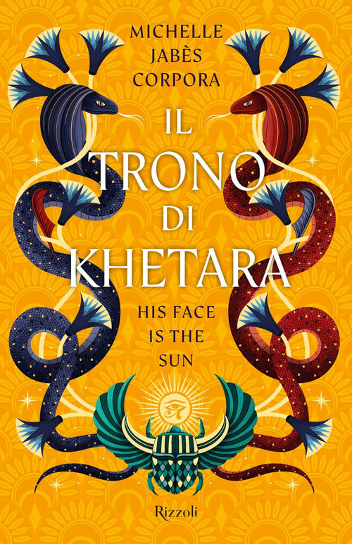 Il trono di Khetara. His face is the sun