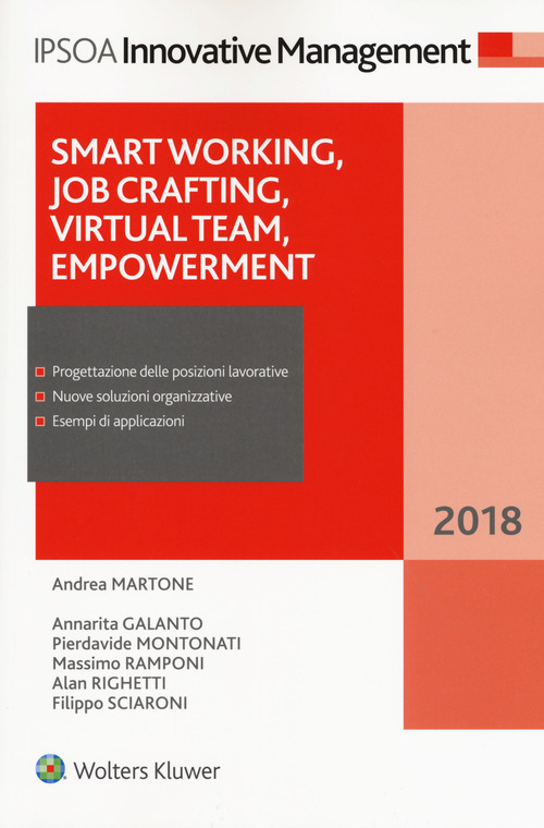 Smart working, job crafting, virtual team, empowerment