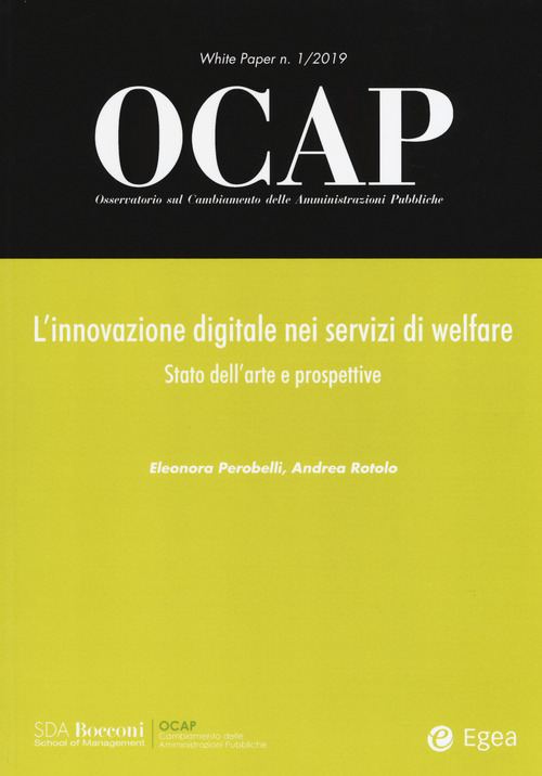 OCAP. Osservatorio sul cambiamento delle amministrazioni pubbliche. Volume Vol. 1