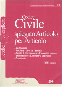 Codice civile spiegato articolo per articolo
