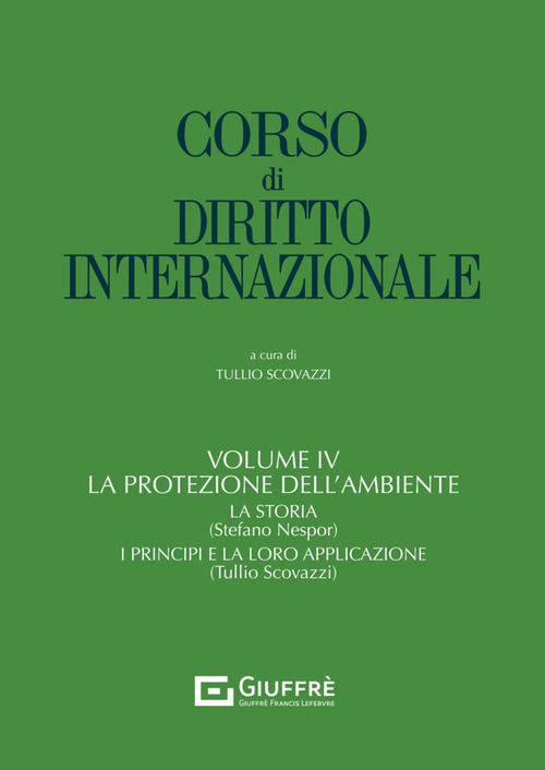 Corso di diritto internazionale. Volume Vol. 4
