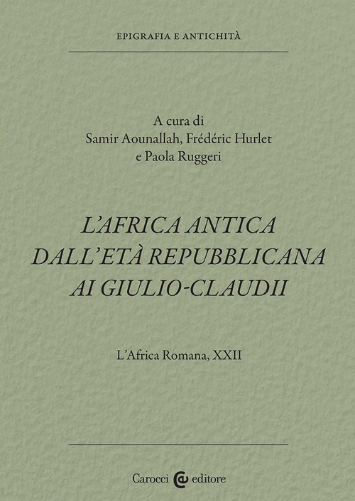 L'Africa romana. Volume Vol. 22