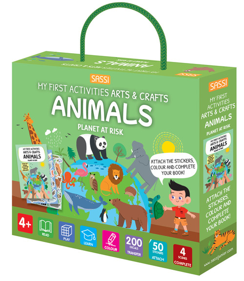 Animals. My first activities arts & crafts