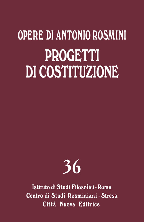 Opere. Volume 36