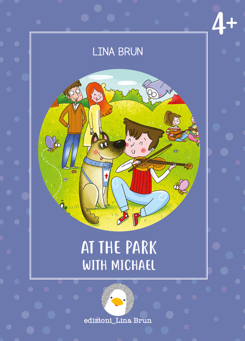At the park with Michael