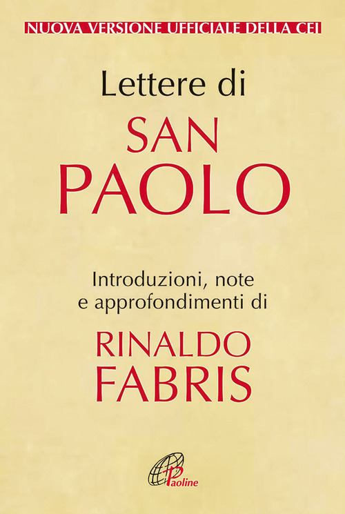 Lettere di San Paolo. Nuova versione ufficiale della CEI