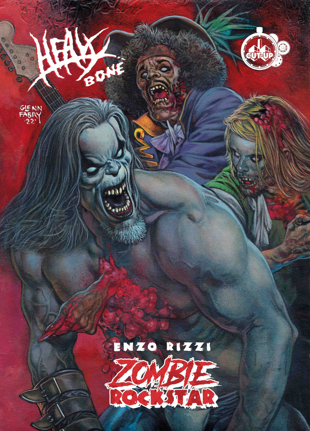 HEAVY BONE. ZOMBIE ROCKSTAR - Edizione Regular - 9788832218572