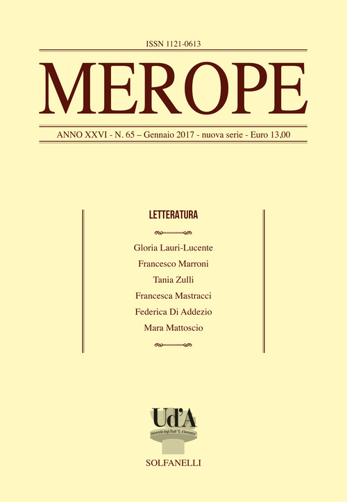 Merope. Volume Vol. 65