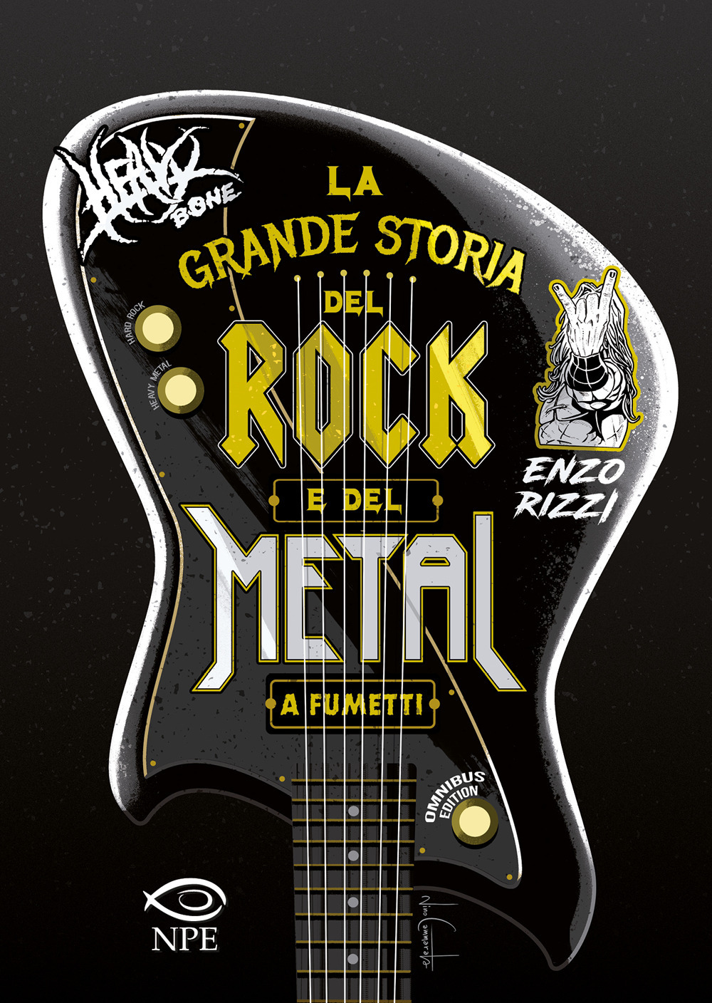 GRANDE STORIA DEL ROCK E DEL METAL A FUMETTI. OMNIBUS EDITION (LA) - 9788836270194