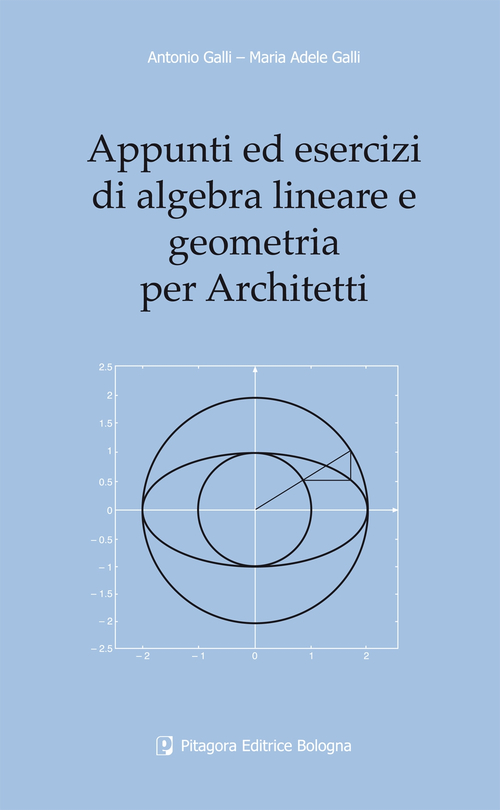 Appunti ed esercizi di algebra lineare e geometria per architetti