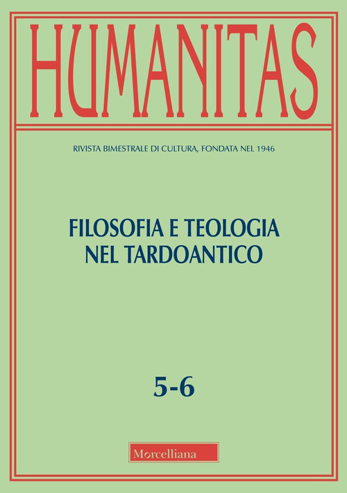 Humanitas. Volume Vol. 5-6