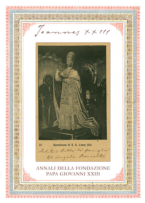 Joannes XXIII. Annali della fondazione Papa Giovanni XXIII Bergamo. Volume Vol. 23