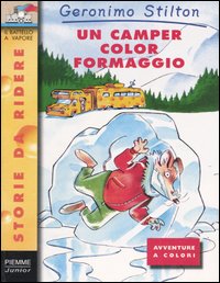 Un camper color formaggio