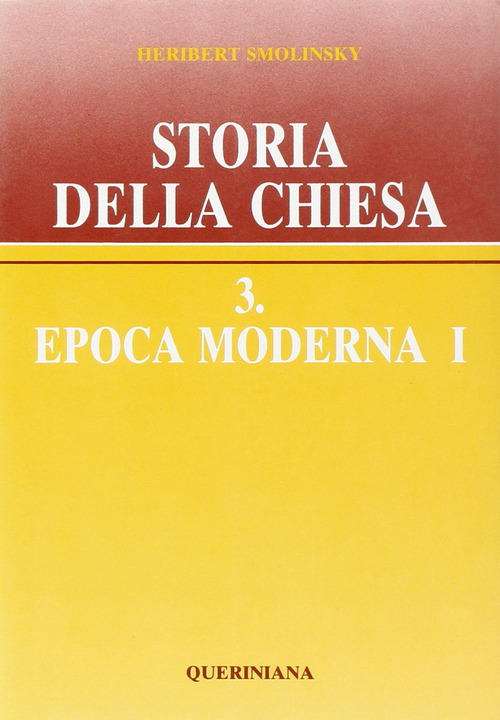 Storia della Chiesa. Volume Vol. 3/1