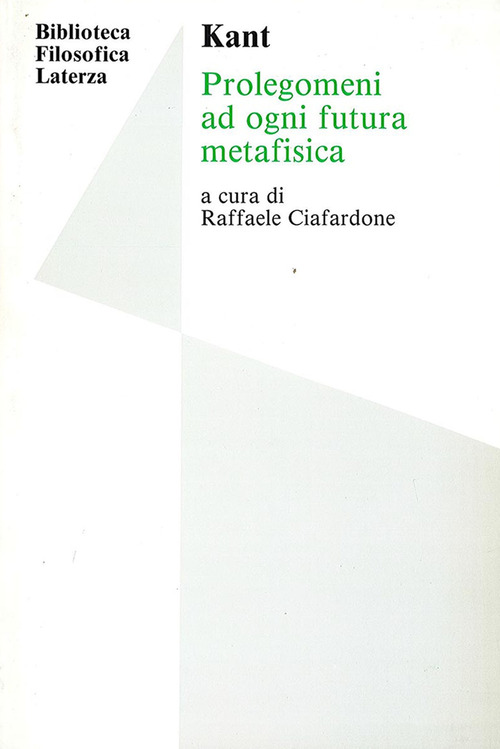 Prolegomeni ad ogni futura metafisica