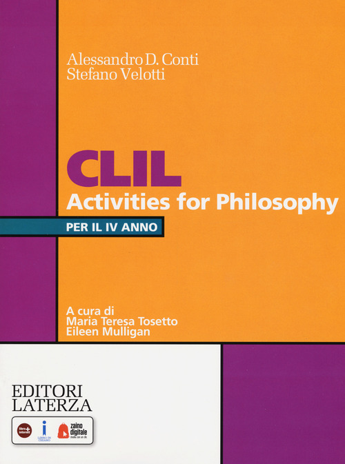 CLIL activities for philosophy. Per la 4ª classe delle Scuole superiori