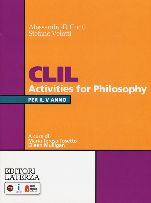 CLIL activities for philosophy. Per la 5ª classe delle Scuole superiori