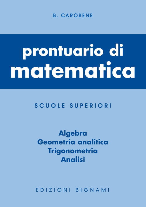Prontuario di matematica