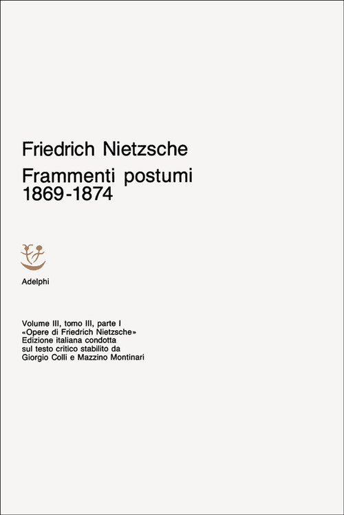 Opere complete. Volume Vol. 3