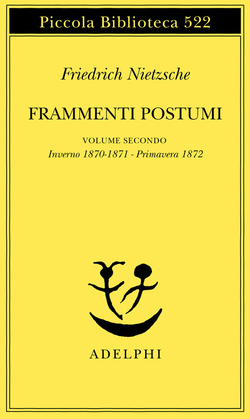 Frammenti postumi. Volume Vol. 2