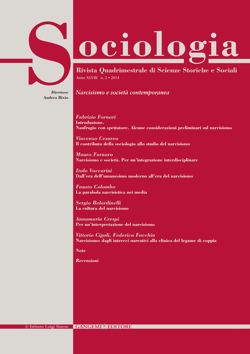 Sociologia. Rivista quadrimestrale di scienze storiche e sociali. Volume Vol. 2