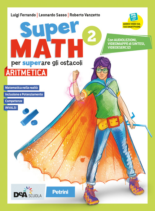 Supermath. Aritmetica. Con Geometria 2. Per la Scuola media. Volume Vol. 2