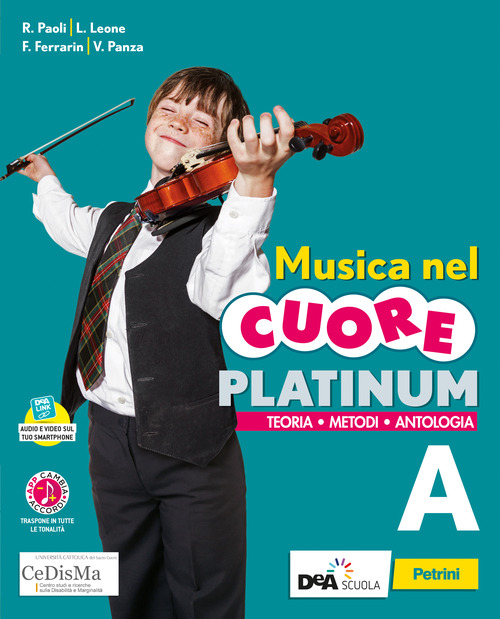 Musica nel cuore. Platinum. Per la Scuola media. Volume Vol. A-B