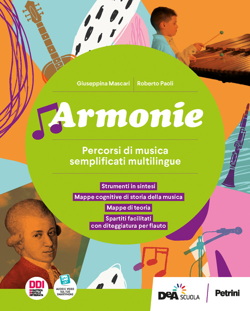 Armonie. Musica percorsi semplificati multilingue. Per la Scuola media
