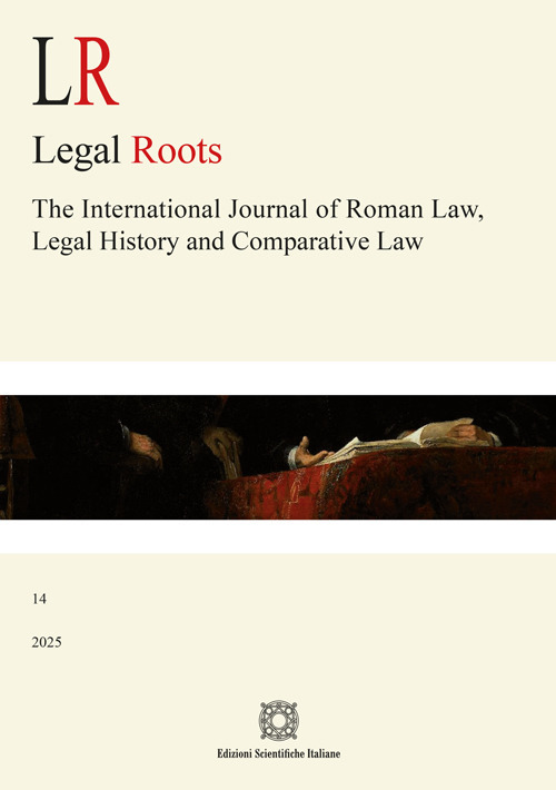 LR. Legal roots. The international journal of roman law, legal history and comparative law