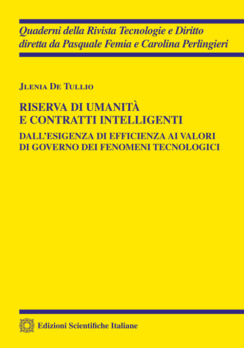 Riserva di umanità e contratti intelligenti