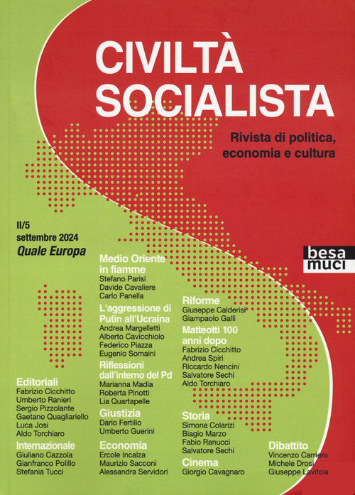 Civiltà socialista. Rivista di politica, economia e cultura. Volume Vol. 5