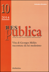 Copertina di: Res pubblica. Rivista di studi storico-politici internazionali (2014)