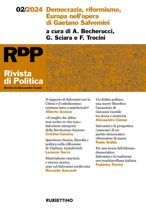 Rivista di politica. Volume Vol. 2