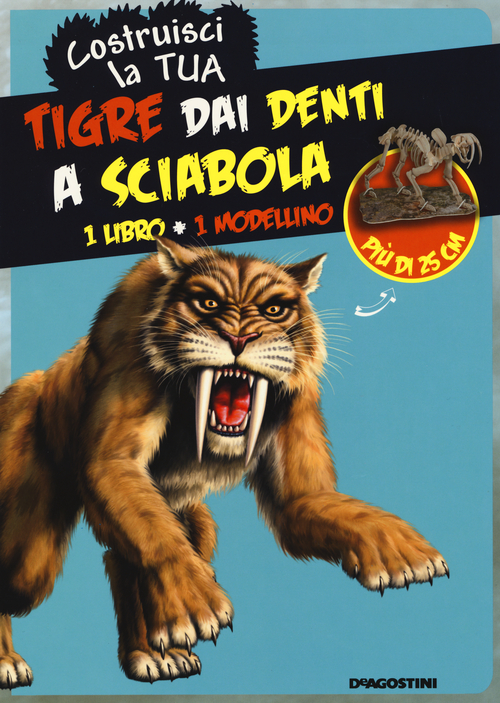 Costruisci la tua tigre dai denti a sciabola