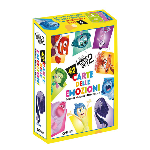 Carte delle emozioni. Inside Out 2. Scoprile. Leggile. Raccontale
