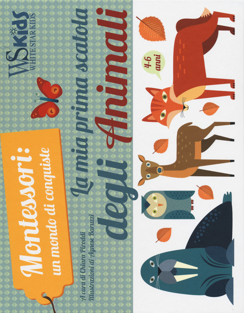 La mia prima scatola degli animali. Montessori: un mondo di conquiste