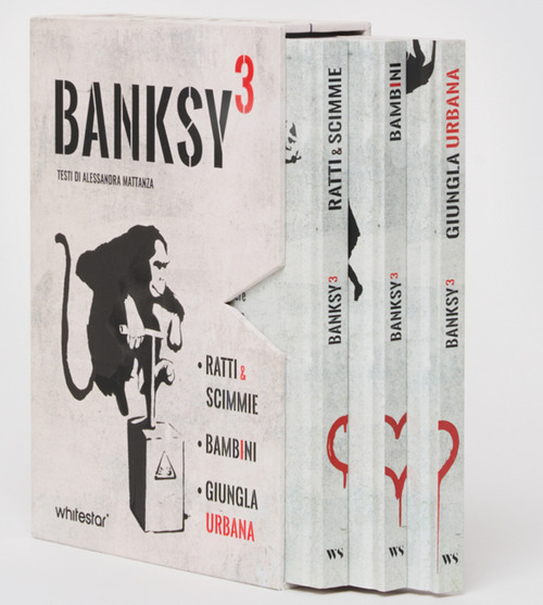 Banksy³. Ratti & scimmie-Bambini-Urban jungle