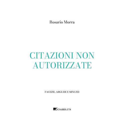 Citazioni non autorizzate