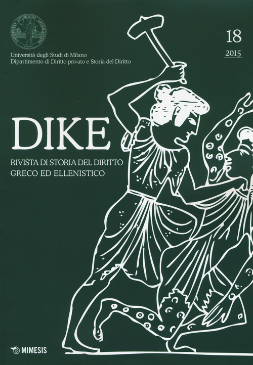 Dike. Rivista di storia del diritto greco ed ellenistico