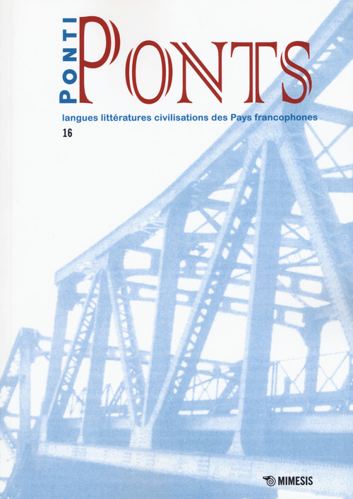 Ponti-Ponts. Langues Littératures. Civilisations des Pays Francophones