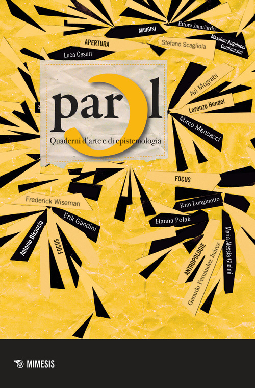 Parol. Quaderni d'arte e di epistemologia