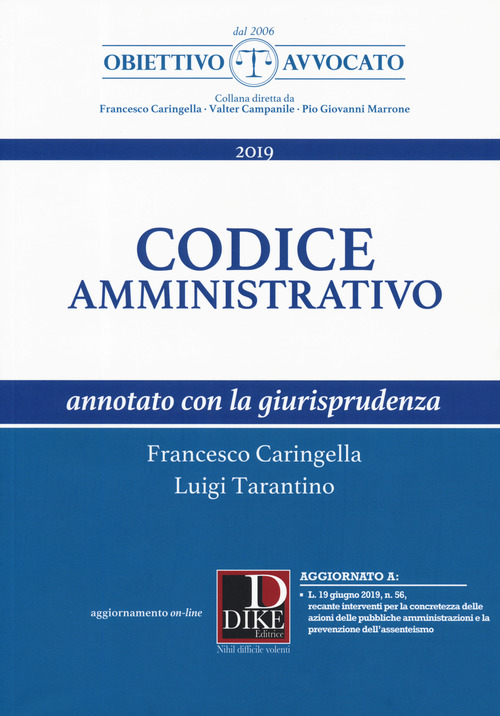 Codice amministrativo annotato con la giurisprudenza