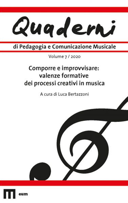 Quaderni di pedagogia e comunicazione musicale. Volume Vol. 7
